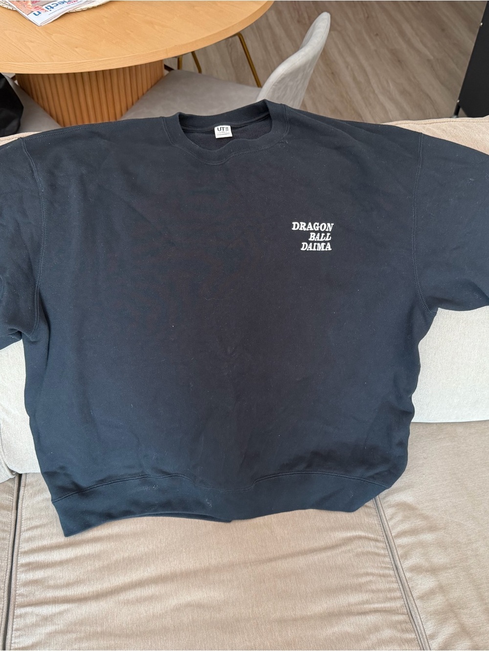 Uniqlo Black Dragon Ball Daima Crewneck Sweater